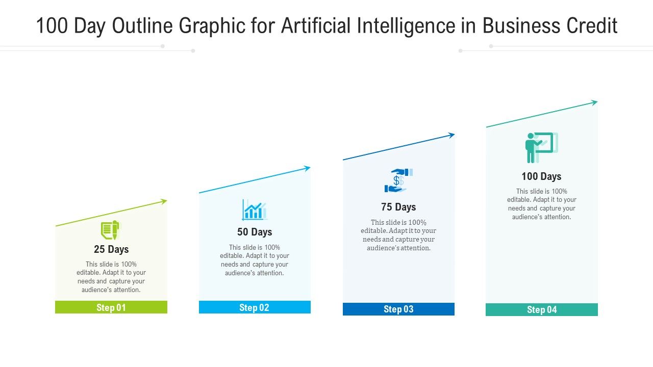 100_Day_Outline_Graphic_For_Artificial_Intelligence_In_Business_Credit_Ppt_PowerPoint_Presentation_Gallery_Sample_PDF_Slide_1.jpg