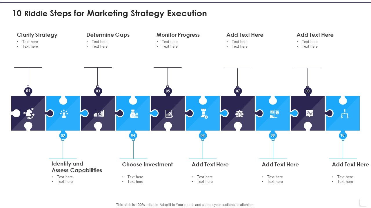 10_Riddle_Steps_For_Marketing_Strategy_Execution_Demonstration_PDF_Slide_1.jpg