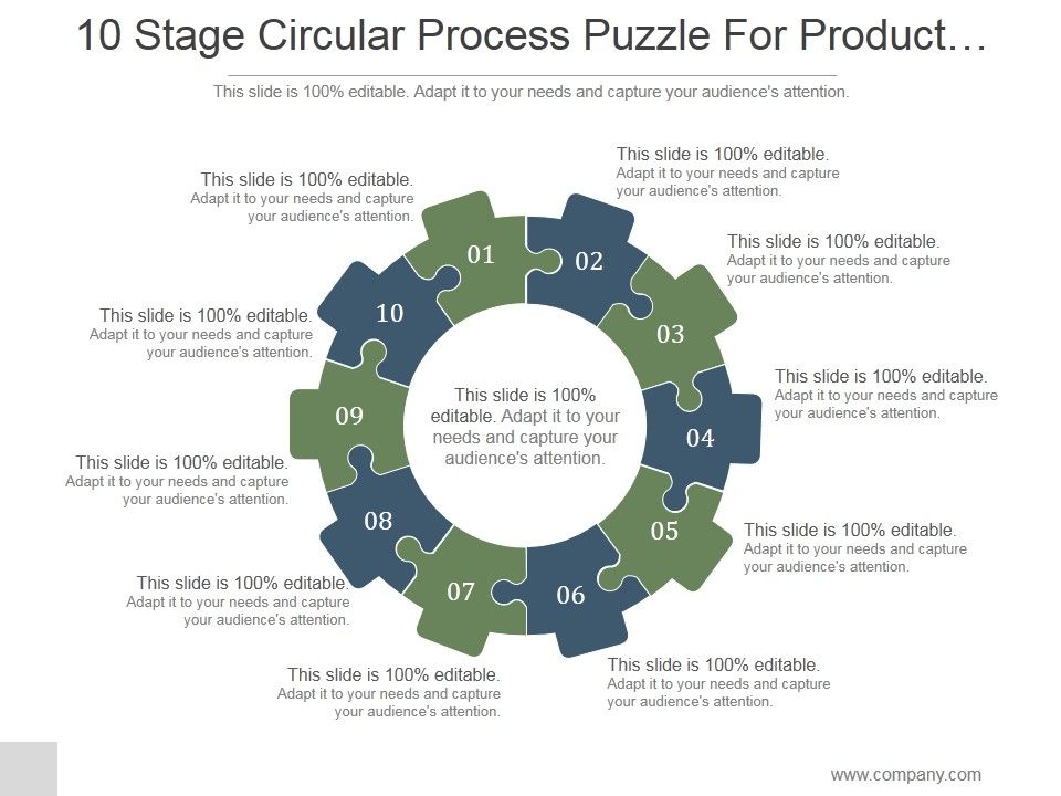 10_Stage_Circular_Process_Puzzle_For_Product_Improvement_Ppt_PowerPoint_Presentation_Design_Ideas_Slide_1.jpg