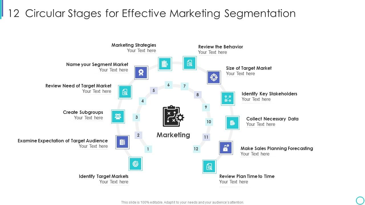 12_Circular_Stages_For_Effective_Marketing_Segmentation_Brochure_PDF_Slide_1.jpg