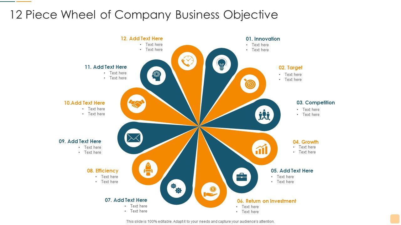12_Piece_Wheel_Of_Company_Business_Objective_Ppt_Ideas_Graphics_Template_PDF_Slide_1.jpg