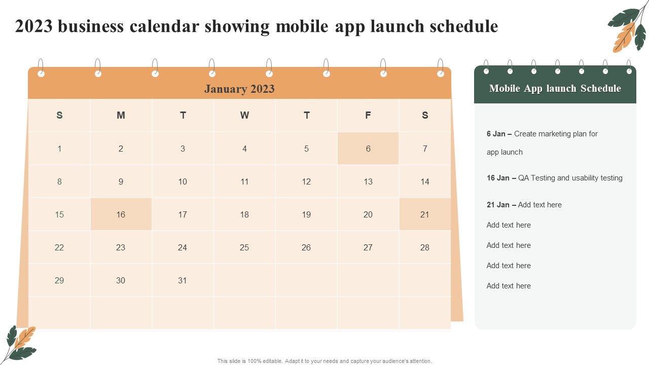 2023_Business_Calendar_Showing_Mobile_App_Launch_Schedule_Slides_PDF_Slide_1.jpg
