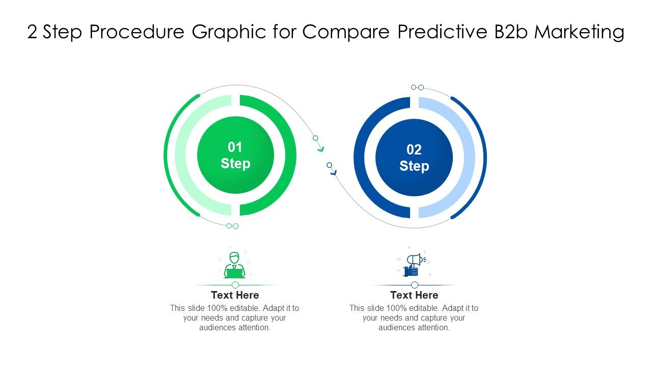 2_Step_Procedure_Graphic_For_Compare_Predictive_B2b_Marketing_Ppt_PowerPoint_Presentation_File_Ideas_PDF_Slide_1.jpg