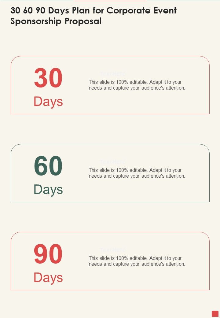 30_60_90_Days_Plan_For_Corporate_Event_Sponsorship_Proposal_One_Pager_Sample_Example_Document_Slide_1.jpg