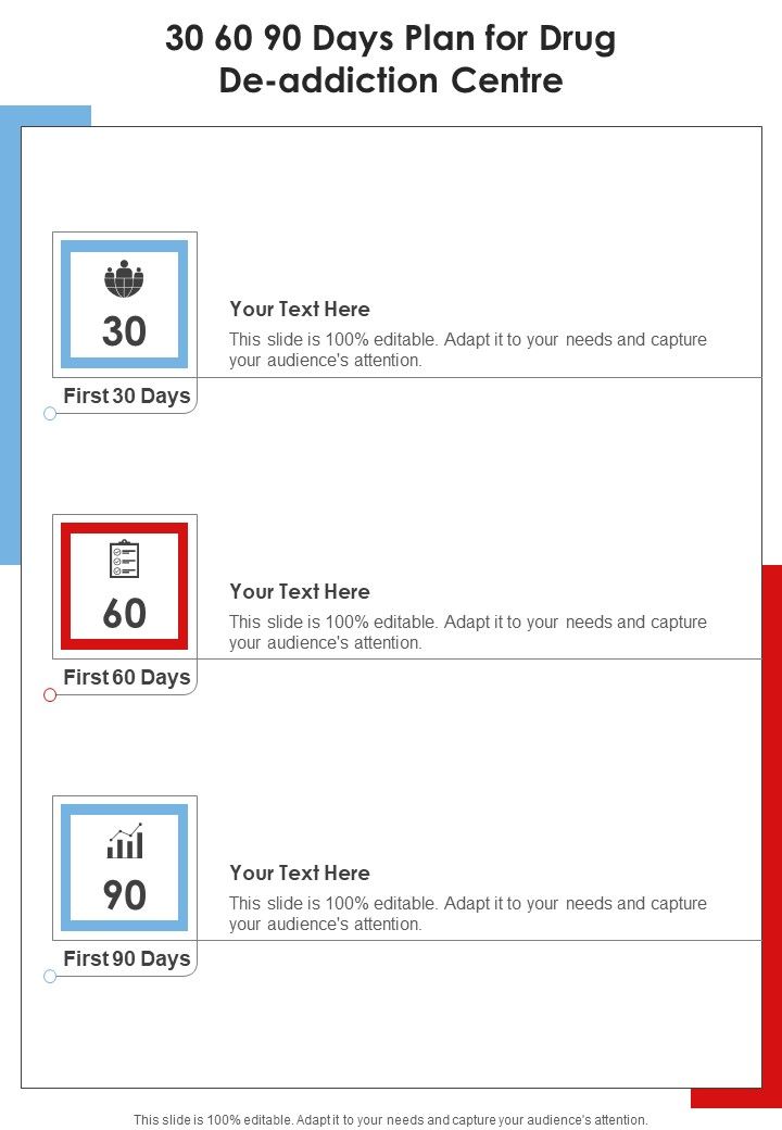30_60_90_Days_Plan_For_Drug_De_Addiction_Centre_One_Pager_Sample_Example_Document_Slide_1.jpg