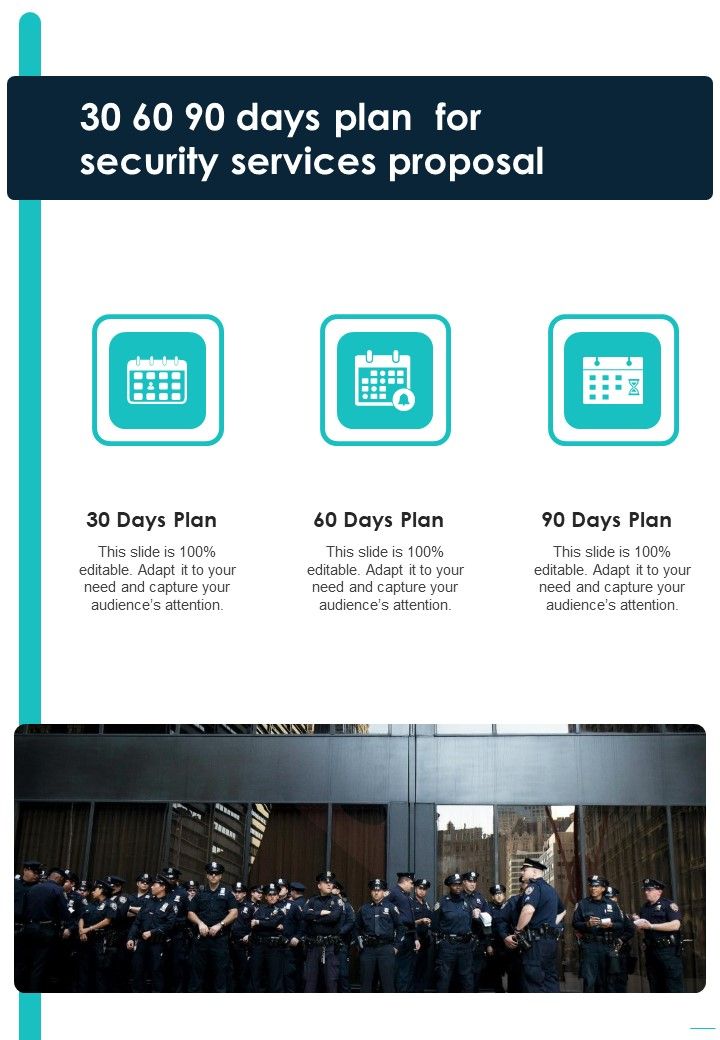 30_60_90_Days_Plan_For_Security_Services_Proposal_One_Pager_Sample_Example_Document_Slide_1.jpg