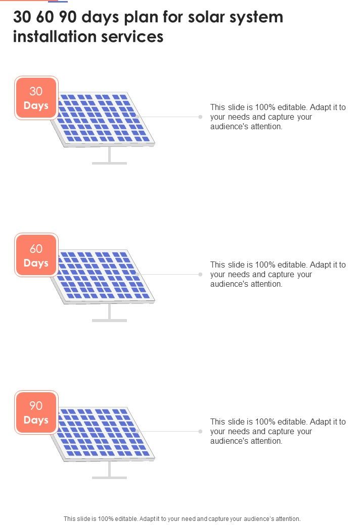 30_60_90_Days_Plan_For_Solar_System_Installation_Services_One_Pager_Sample_Example_Document_Slide_1.jpg