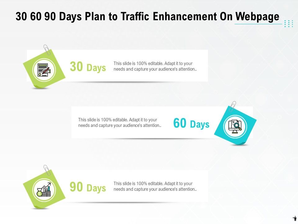 30_60_90_Days_Plan_To_Traffic_Enhancement_On_Webpage_Ppt_PowerPoint_Presentation_Show_Format_PDF_Slide_1.jpg