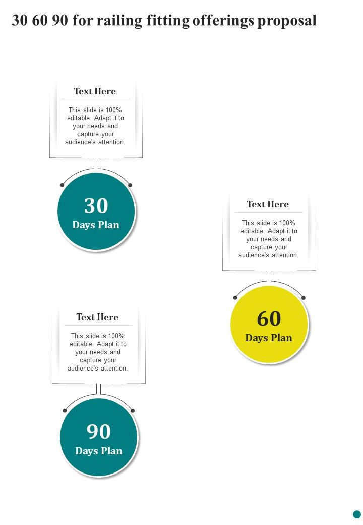 30_60_90_For_Railing_Fitting_Offerings_Proposal_One_Pager_Sample_Example_Document_Slide_1.jpg