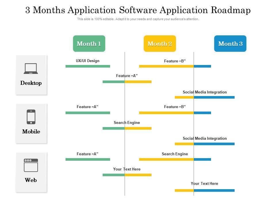 3_Months_Application_Software_Application_Roadmap_Pictures_Slide_1.jpg