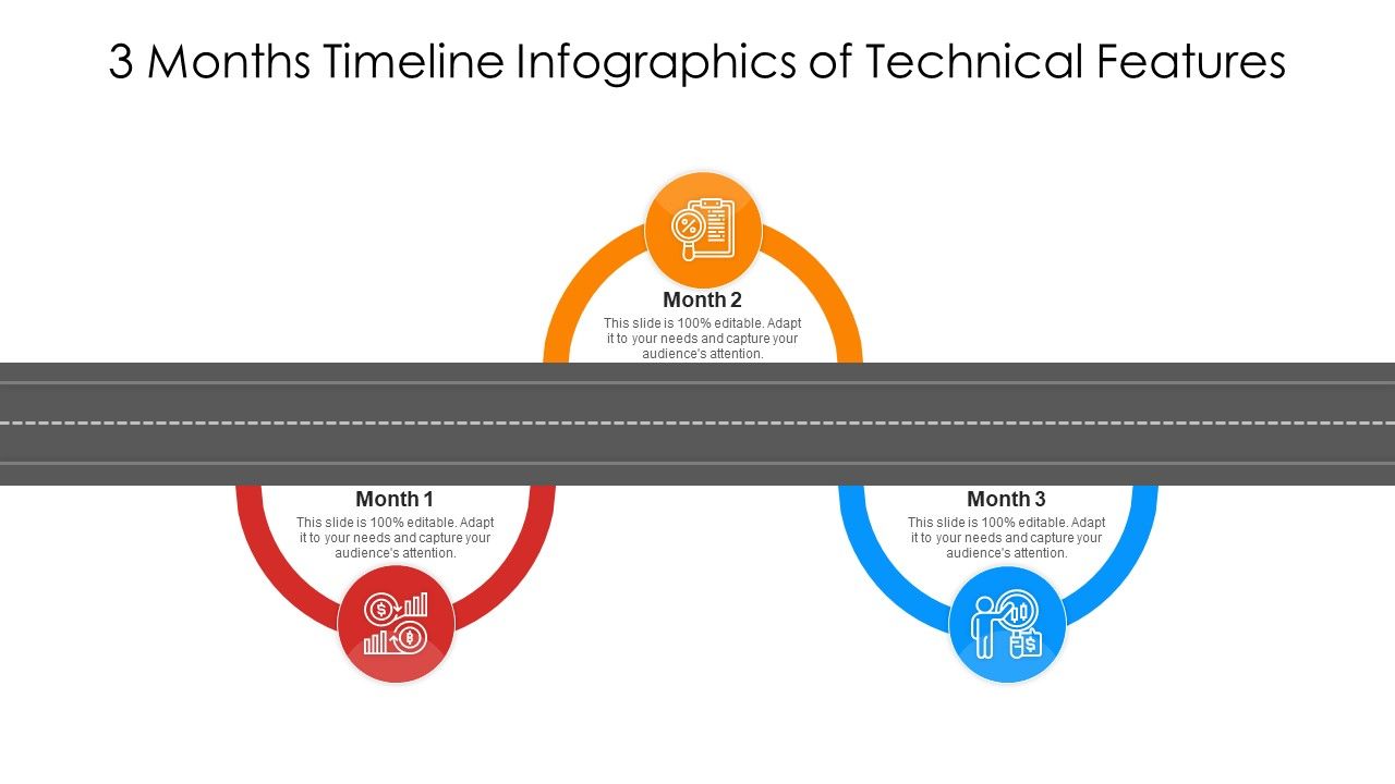 3_Months_Timeline_Infographics_Of_Technical_Features_Ppt_PowerPoint_Presentation_Gallery_Example_File_PDF_Slide_1.jpg