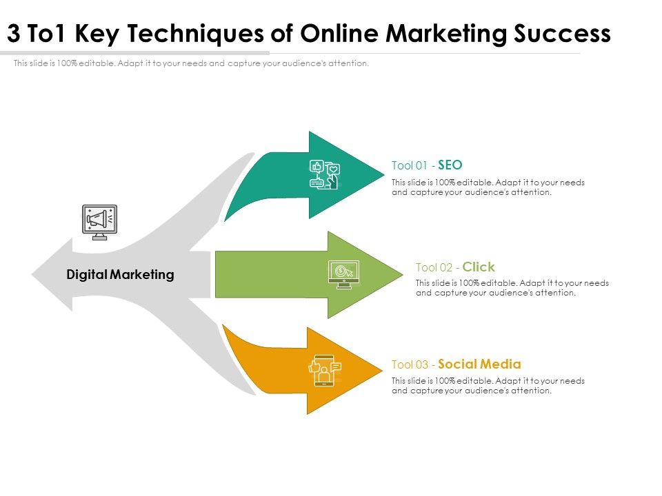 3_To1_Key_Techniques_Of_Online_Marketing_Success_Ppt_PowerPoint_Presentation_Inspiration_Outline_PDF_Slide_1.jpg