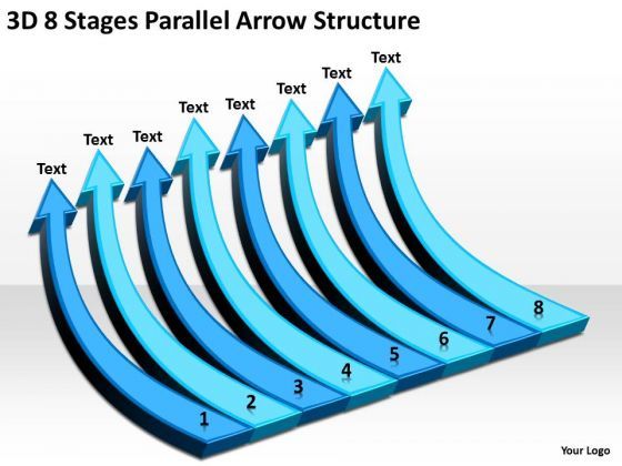 3d_8_stages_parallel_arrow_structure_restaurants_business_plan_powerpoint_templates_1.jpg