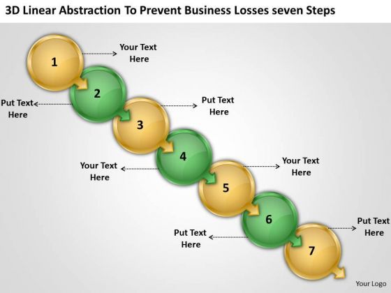 3d_linear_abstraction_to_prevent_business_losses_seven_steps_program_flowchart_powerpoint_slides_1.jpg