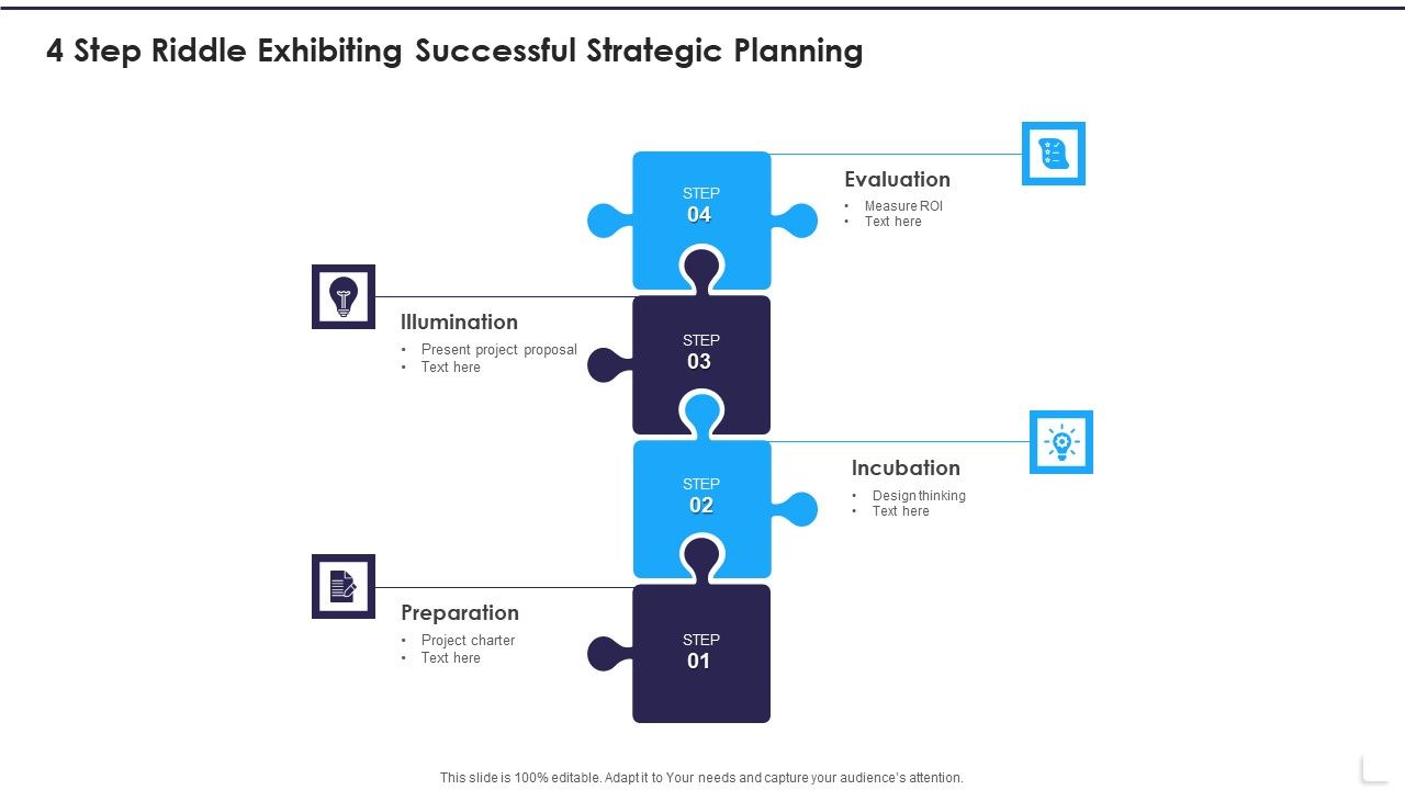 4_Step_Riddle_Exhibiting_Successful_Strategic_Planning_Formats_PDF_Slide_1.jpg