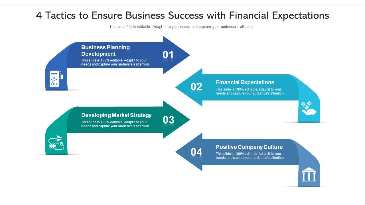 4_Tactics_To_Ensure_Business_Success_With_Financial_Expectations_Ppt_PowerPoint_Presentation_Gallery_Shapes_PDF_Slide_1.jpg