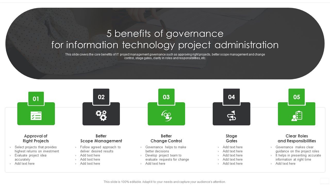 5_Benefits_Of_Governance_For_Information_Technology_Project_Administration_Ppt_PowerPoint_Presentation_Styles_Visual_Aids_PDF_Slide_1.jpg