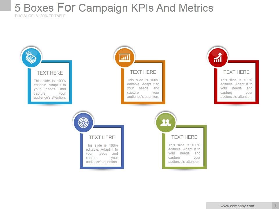 5_Boxes_For_Campaign_Kpis_And_Metrics_Good_Ppt_PowerPoint_Presentation_Designs_Slide_1.jpg