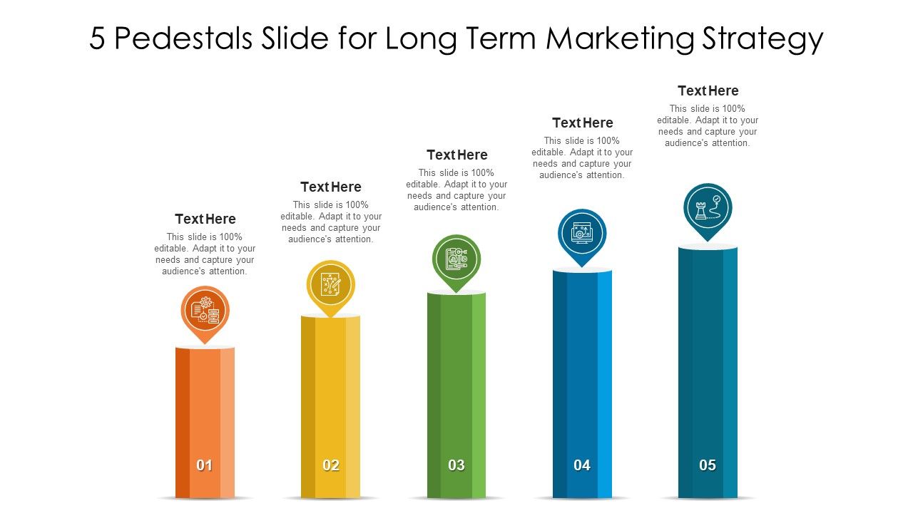 5_Pedestals_Slide_For_Long_Term_Marketing_Strategy_Ppt_PowerPoint_Presentation_Gallery_Graphics_Tutorials_PDF_Slide_1.jpg