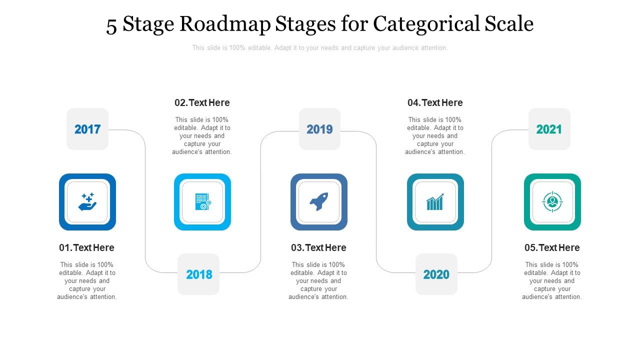 5_Stage_Roadmap_Stages_For_Categorical_Scale_Ppt_PowerPoint_Presentation_File_Show_PDF_Slide_1.jpg