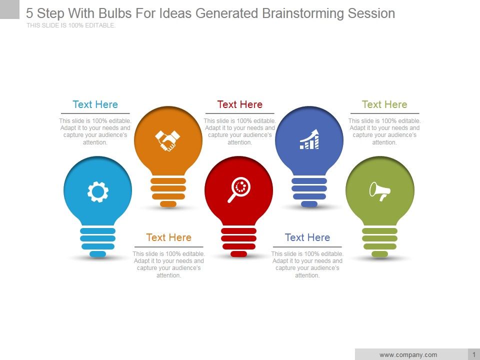 5_Step_With_Bulbs_For_Ideas_Generated_Brainstorming_Session_Ppt_PowerPoint_Presentation_Show_Slide_1.jpg