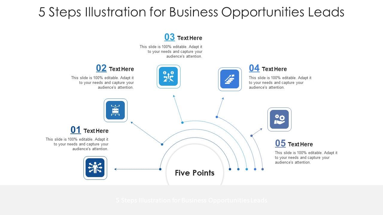 5_Steps_Illustration_For_Business_Opportunities_Leads_Ppt_PowerPoint_Presentation_File_Images_PDF_Slide_1.jpg