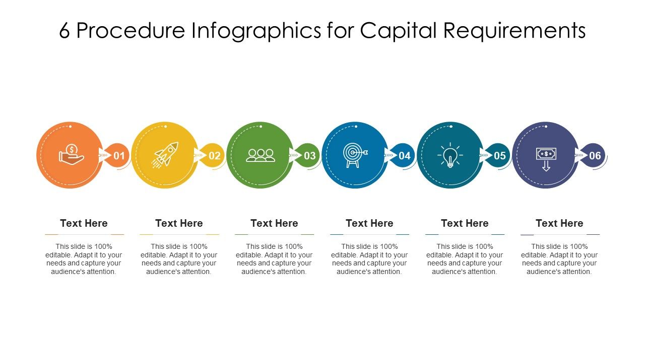 6_Procedure_Infographics_For_Capital_Requirements_Ppt_PowerPoint_Presentation_File_Background_Designs_PDF_Slide_1.jpg
