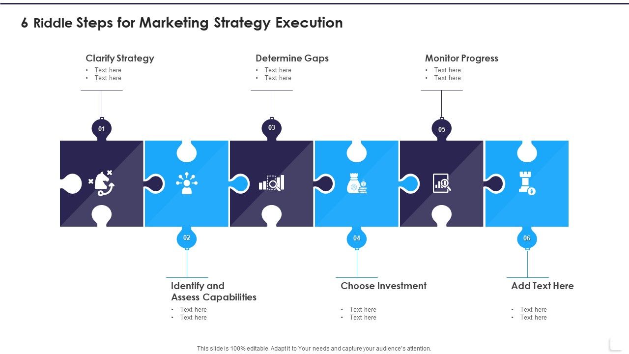 6_Riddle_Steps_For_Marketing_Strategy_Execution_Guidelines_PDF_Slide_1.jpg
