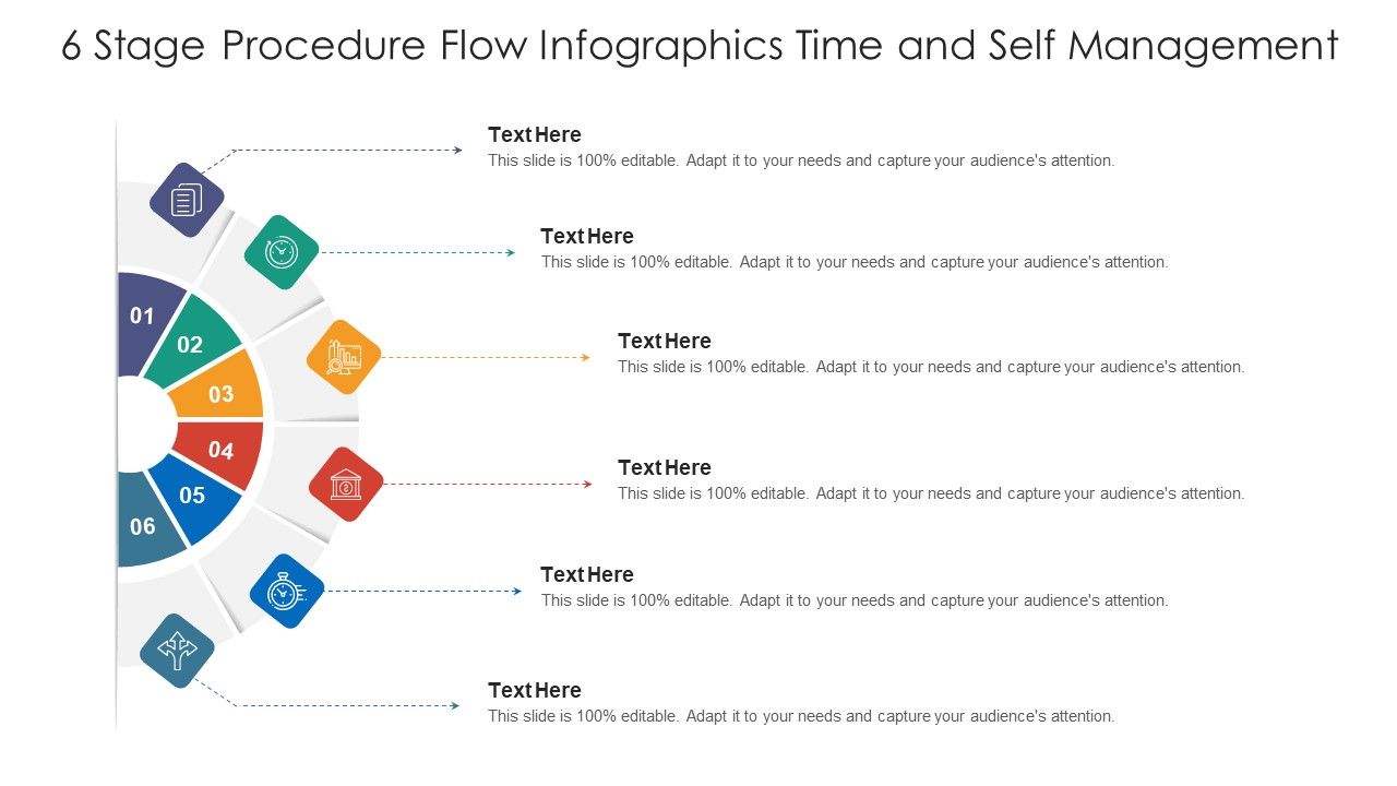 6_Stage_Procedure_Flow_Infographics_Time_And_Self_Management_Ppt_PowerPoint_Presentation_Gallery_Background_Images_PDF_Slide_1.jpg