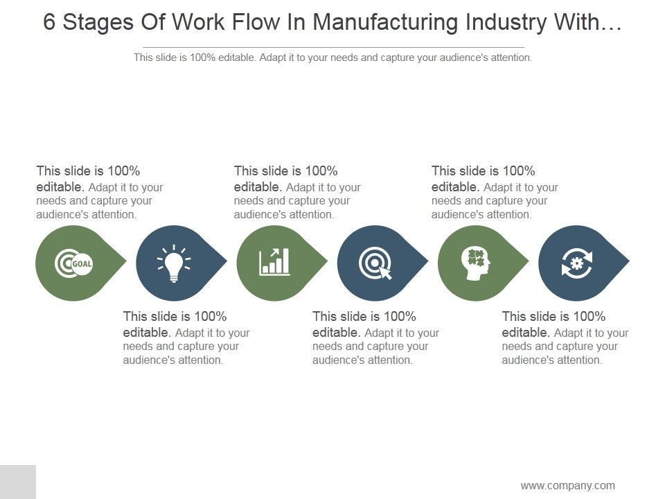 6_Stages_Of_Work_Flow_In_Manufacturing_Industry_With_Images_Ppt_PowerPoint_Presentation_Background_Images_Slide_1.jpg