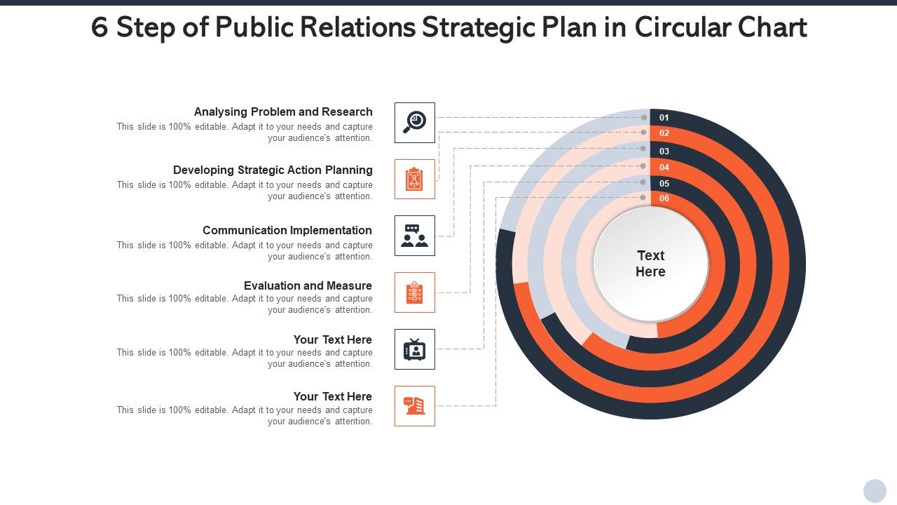 6_Step_Of_Public_Relations_Strategic_Plan_In_Circular_Chart_Demonstration_PDF_Slide_1.jpg