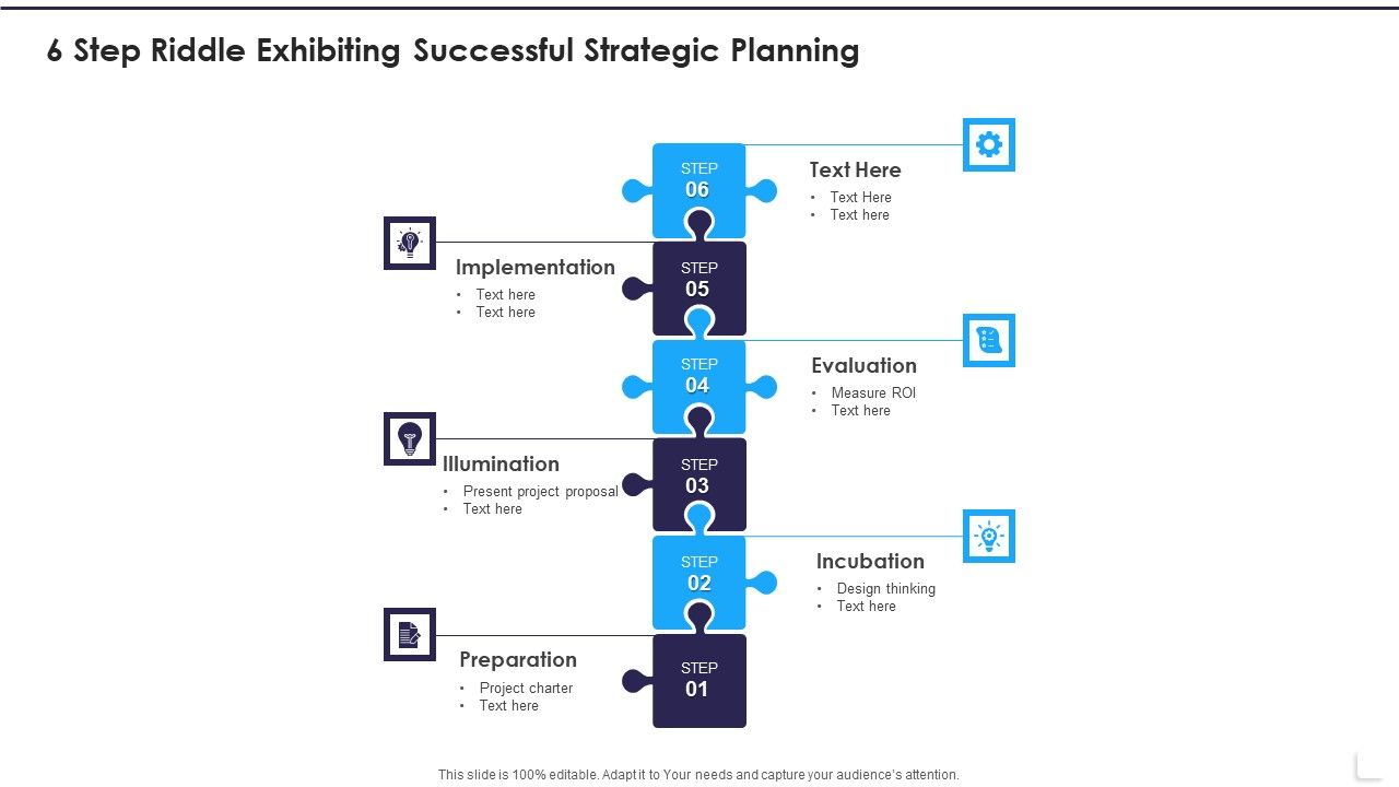 6_Step_Riddle_Exhibiting_Successful_Strategic_Planning_Guidelines_PDF_Slide_1.jpg