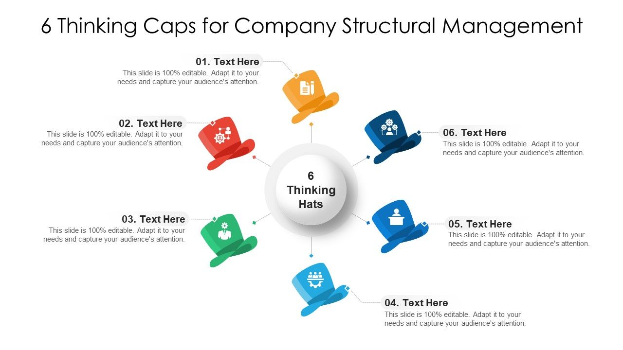 6_Thinking_Caps_For_Company_Structural_Management_Ppt_PowerPoint_Presentation_Gallery_Template_PDF_Slide_1.jpg