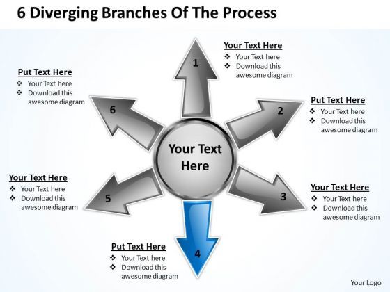 6_diverging_branches_of_the_process_relative_circular_arrow_chart_powerpoint_template_1.jpg