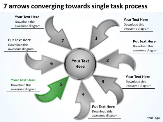 7_arrows_converging_towards_single_task_process_cycle_layout_diagram_powerpoint_templates_1.jpg