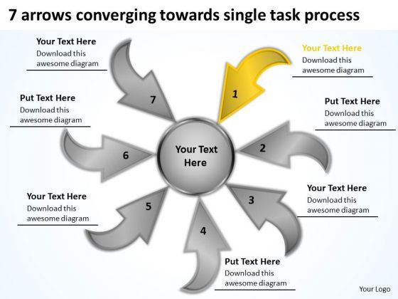 7_arrows_converging_towards_single_task_process_cycle_layout_powerpoint_slides_1.jpg