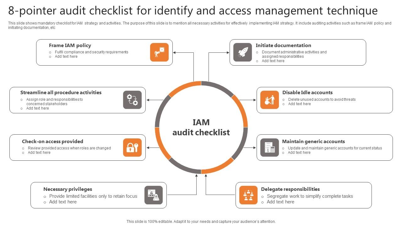 8-Pointer_Audit_Checklist_For_Identify_And_Access_Management_Technique_Background_PDF_Slide_1.jpg