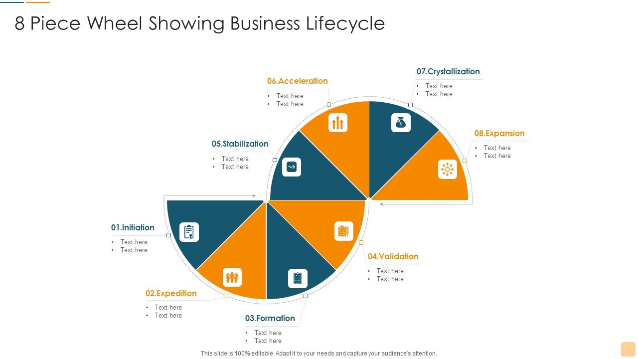 8_Piece_Wheel_Showing_Business_Lifecycle_Ppt_Gallery_Infographics_PDF_Slide_1.jpg