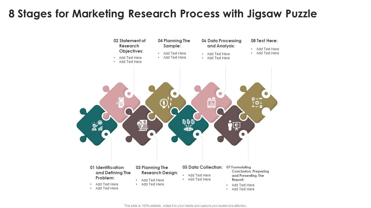 8_Stages_For_Marketing_Research_Process_With_Jigsaw_Puzzle_Sample_PDF_Slide_1.jpg