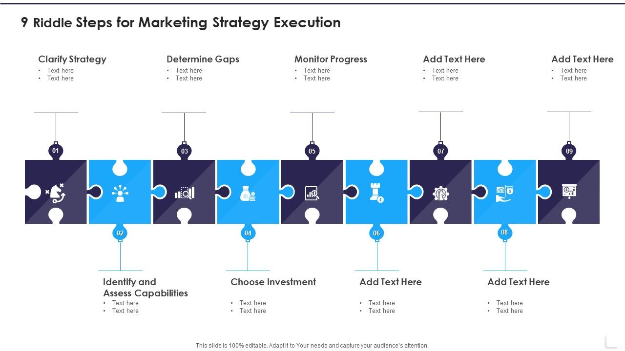 9_Riddle_Steps_For_Marketing_Strategy_Execution_Guidelines_PDF_Slide_1.jpg