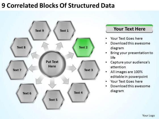 9_correlated_blocks_of_structured_data_business_plans_that_work_powerpoint_templates_1.jpg