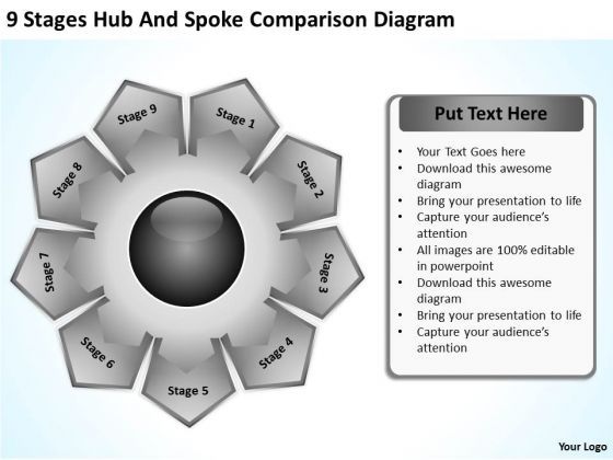 9_stages_hub_and_spoke_comparison_diagram_business_plan_models_powerpoint_slides_1.jpg