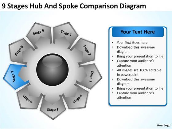 9_stages_hub_and_spoke_comparison_diagram_business_plans_powerpoint_templates_1.jpg