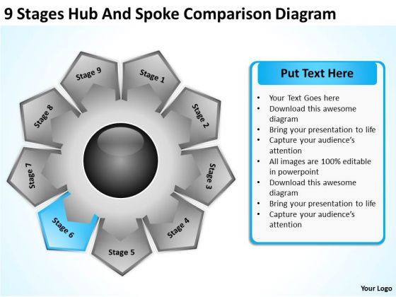 9_stages_hub_and_spoke_comparison_diagram_sample_of_business_plan_powerpoint_slides_1.jpg