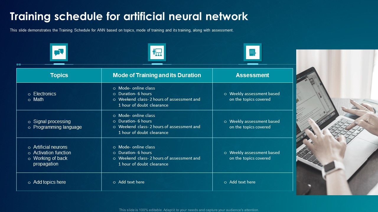 ANN_System_Training_Schedule_For_Artificial_Neural_Network_Graphics_PDF_Slide_1.jpg