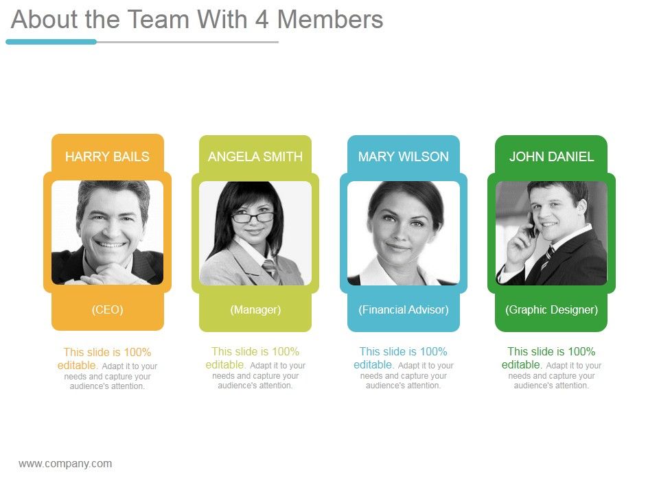 About_The_Team_With_4_Members_Ppt_PowerPoint_Presentation_Influencers_Slide_1.jpg