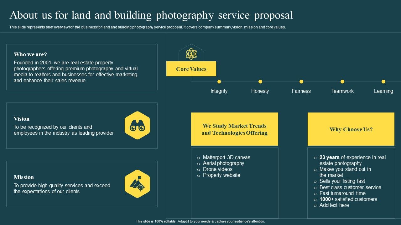 About_Us_For_Land_And_Building_Photography_Service_Proposal_Ppt_Infographics_Outline_PDF_Slide_1.jpg