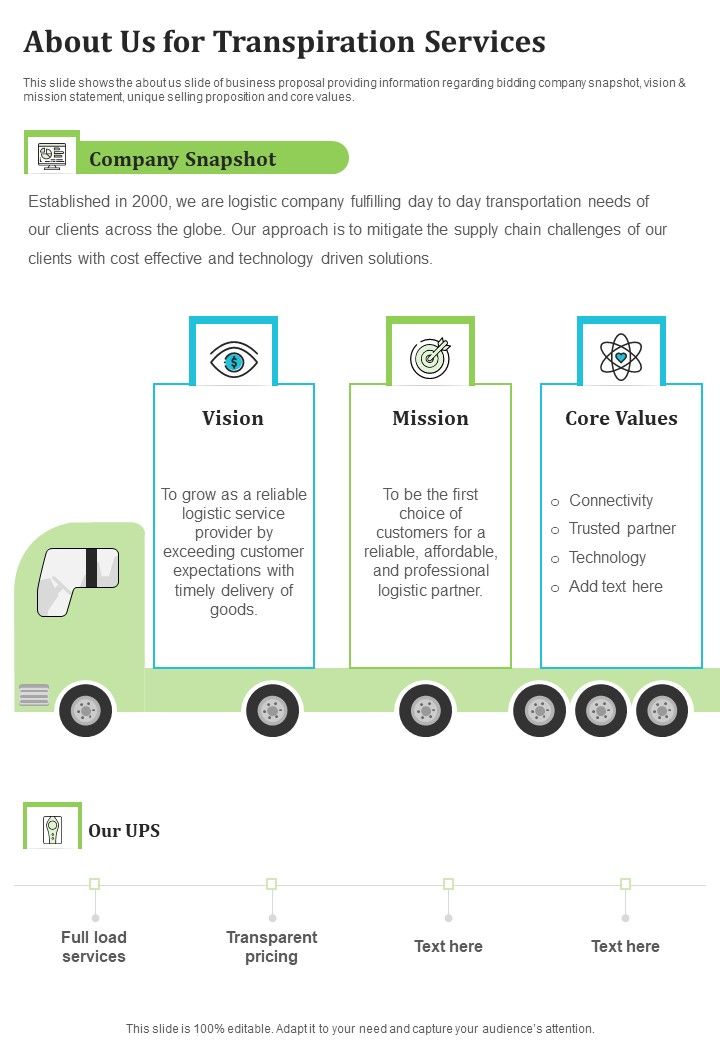 About_Us_For_Transpiration_Services_One_Pager_Sample_Example_Document_Slide_1.jpg