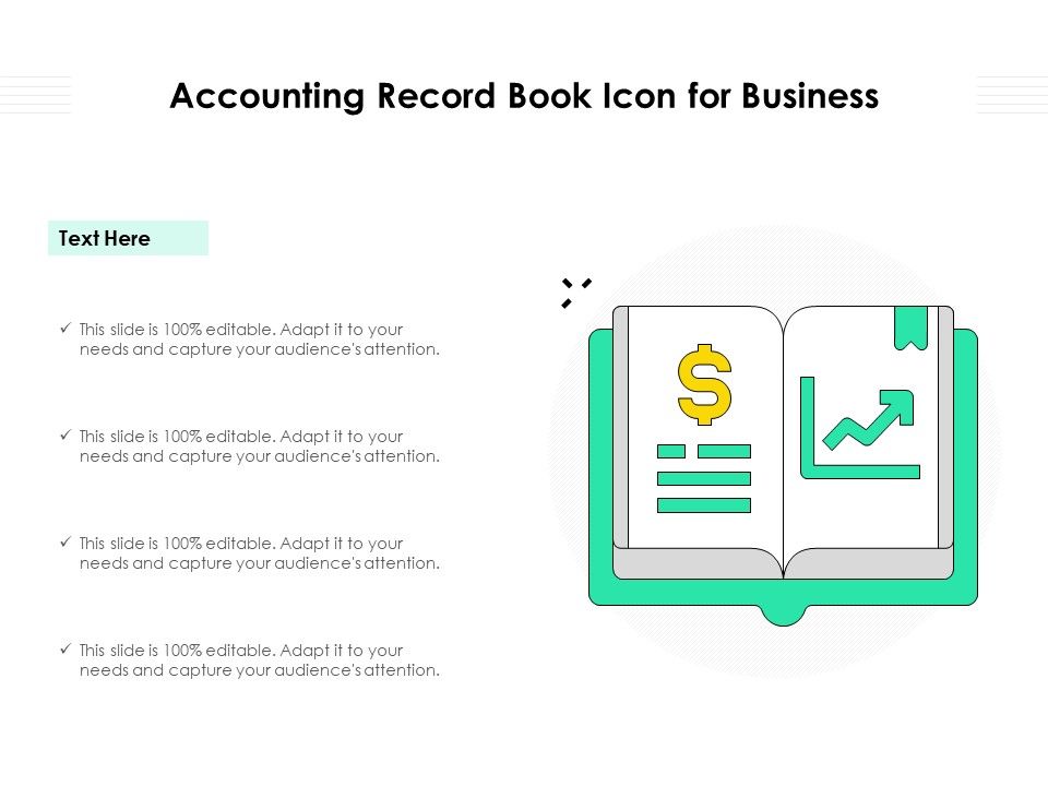 Accounting_Record_Book_Icon_For_Business_Ppt_PowerPoint_Presentation_Outline_PDF_Slide_1.jpg