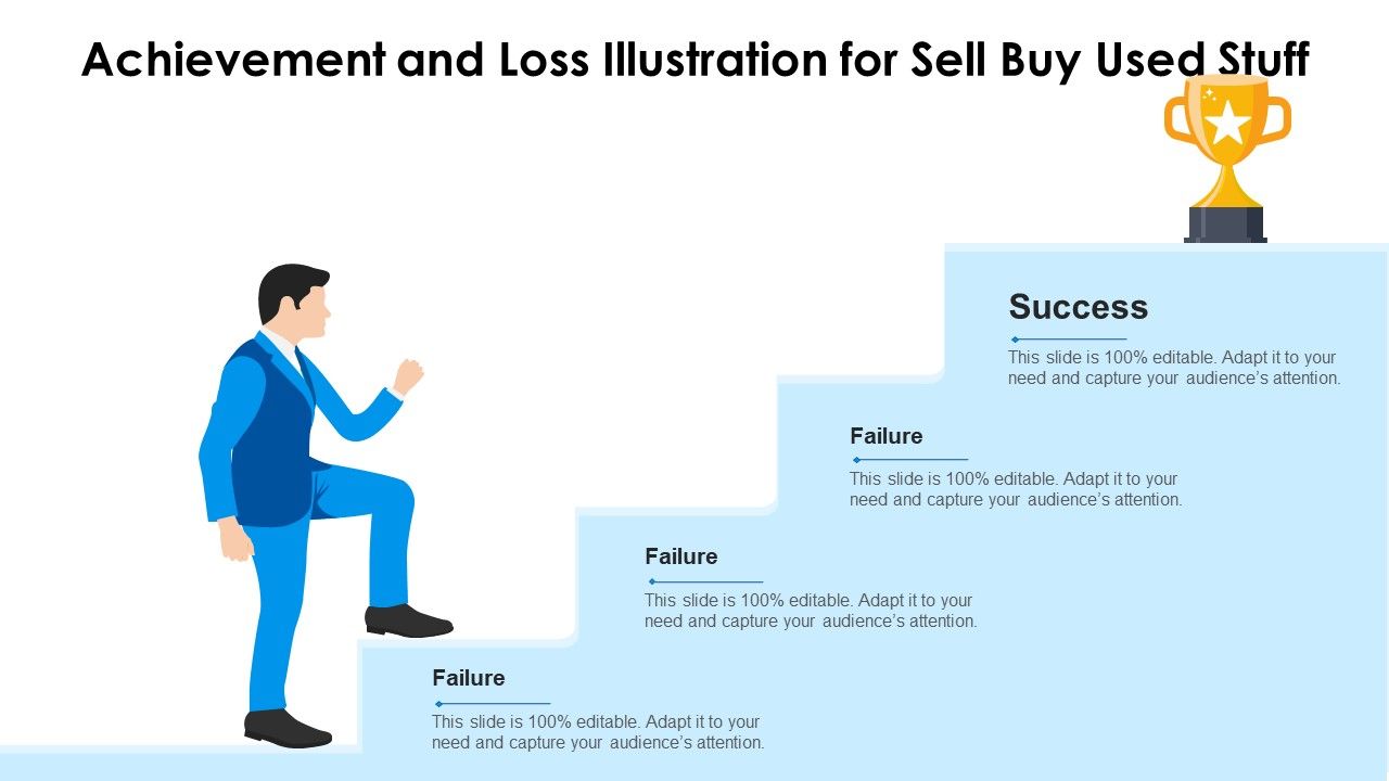 Achievement_And_Loss_Illustration_For_Sell_Buy_Used_Stuff_Ppt_PowerPoint_Presentation_Gallery_Show_PDF_Slide_1.jpg